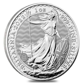 1 oz Silver Britannia England United Kingdom 2022