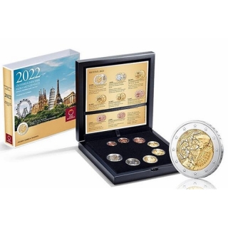 Österreich 3,88 Euro KMS Kursmünzensatz - ERASMUS-PROGRAMM - 2022 Proof