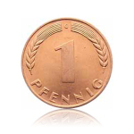 deutsche Kursmünzen in D-Mark