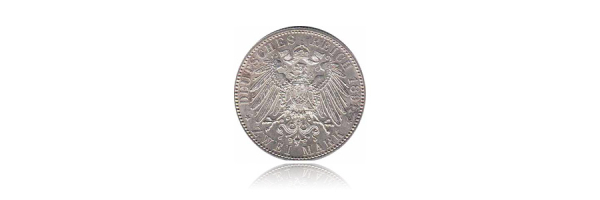 Silbermünzen Kaiserreich 1871 - 1914