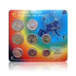 Kursmünzensätze aus Spanien
