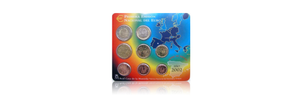 Kursmünzensätze Spanien