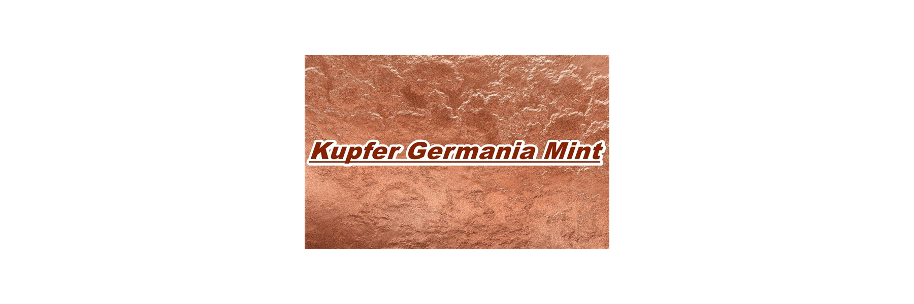 Germania Mint Kupfer Copper - Aurinum Online Münzenhandel - Edelmetal