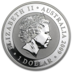 1 oz Koala 2009 Australien - Schimmer-Koala - Silber 1 AU$ - Koalaserie Perth Mint 2007 - 20xx