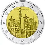 Litauen 2 Euro  Berg der Kreuze 2020 bfr