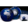 3 Oz Silber Barbados BLUE MARBLE AT NIGHT Planet Erde Kugelförmig 2021 AF coloured