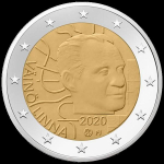 2 Euro Finnland 2020 Väinö Linna - bfr.   unc.