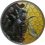 3 Oz Silber 2020 Mongolei MECHANICAL BEE Bienen Clockwork Evolution