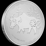 AURINUM SOMMERKRACHER** 1 oz Niue 2021 - OCHSE -  Jahr...