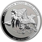 1 Oz Silber Australian Wedge Tailed Eagle 2021 original...