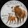2 Unzen Silber Ochse Lunar III 2021 Australien Ox BU farbig