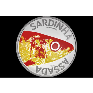 Portugal  10,00 Euro Silber 2020 Portugiesische Gastronomie - Sardinen  Proof