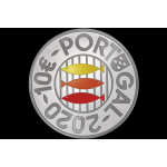 Portugal  10,00 Euro Silber 2020 Portugiesische Gastronomie - Sardinen  Proof