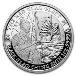 AURINUM-TOP-ANGEBOT** 1 oz  Tuvalu 2021 - Black Flag (Die...