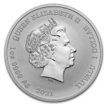 AURINUM-TOP-ANGEBOT** 1 oz  Tuvalu 2021 - Black Flag (Die...