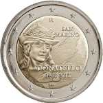 2 Euro San Marino 2016  550. Todestag von Donatello im...