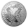 1 Unze Silber 2021 Barbados Caribean Seahorse Seepferd Feingehalt 999