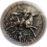 2 oz Niue Islands 2020 Antik - Black Horse - Four...