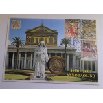 2 Euro Vatikan Numisbrief 2008 - 2009  Paulusjahr