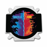 Niue Islands 2 $ - 1 Oz Silber Godzilla 2021 BU Godzilla vs Kong