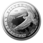1 Unze Silber 2021 Barbados Caribbean Pelican Pelikan...