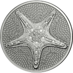 1 Unze Silber Cook Islands Starfish 2021 Silverstar