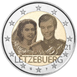 2 Euro Luxemburg 2021 Maria Teresa & Henri - 40....