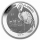 AURINUM SOMMERKRACHER*  1 oz British Virgin 2021 American Flamingo Silber Reverse Frosted