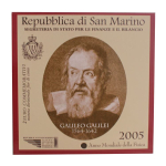 2 Euro San Marino 2005 Galileo Galilei Internationales Jahr der Physik