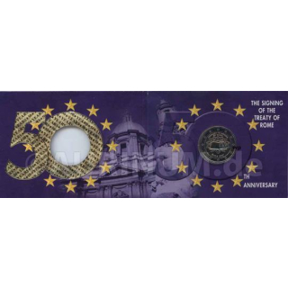 2 Euro Irland 2007 Römische Verträge im Blister