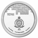 SOMMERPREIS* Niue Islands 2 $ - 1 Oz Silber Tetris™ St. Basils Cathedral 2021 BU