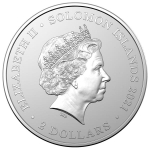 AURINUM*SUMMER*SALE** 2021 Solomon Islands 1 oz Silver $2...