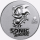 Niue Islands 2 $ - 1 Oz Silber  Sonic the Hedgehog 2021 BU