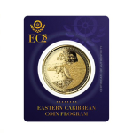 Antigua und Barbuda, 10 Dollar, Frigate Bird (4), 2021 EC8 1 Unze Gold, 1 oz BU
