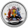 Grenada,  2 Dollar, Coat of Arms  (04) 2021  EC8 1 Unze Silber, 1 oz Proof farbig