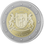 Lithuania 2 Euro Ethnographic Regions - Dzukija 2021 bfr