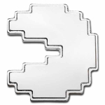 1 Unze Silber Niue 2 NZD PAC-MAN Shaped PAC-STACK...
