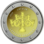 Lettland 2 Euro Lettische Keramik 2020
