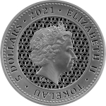 1 Unze Silber Tokelau 5 Dollars 2021 Bull and Bear -...