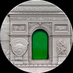 Palau 2012 10 $  Tiffany Art NEOCLASSICISM 2  Unzen Silber Antique Finish