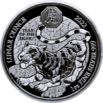 AURINUM*TOP*ANGEBOT** 1oz Ruanda 2022 Proof - Jahr des...