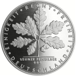 1/2 Unze Silber Germania Quadriga 2022 20 Jahre Restaurierung Brandenburger Tor 999,99