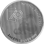 1 oz Silber Südkorea South Korea Korean JINDO DOG 2021