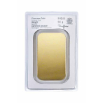 50 g Goldbarren Heraeus (geprägt) 999,99 im Blister