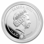 1 Unze Silber 2021 Samoa Steve McQueen - King of Cool  Feingehalt 999