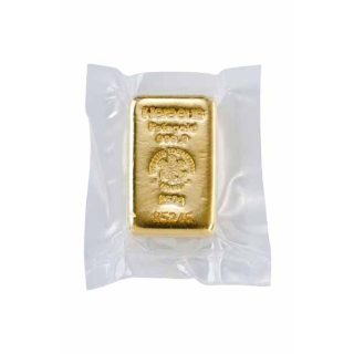 250 g Goldbarren Heraeus 999,99 Gussbarren