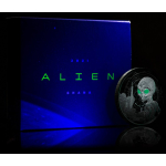 1 Unze Silber Ghana Alien 2021 PP Glow-in-the-Dark Color...