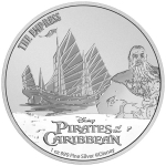 2021 Niue 1 oz Silver $2 Disney - Pirates of the...