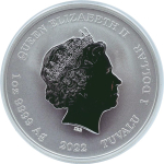 AURINUM*TOP*ANGEBOT** 1 oz Tuvalu 2022 BU - HERA - Gods...