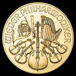 1/25 Unze Gold Wiener Philharmoniker Österreich  BU